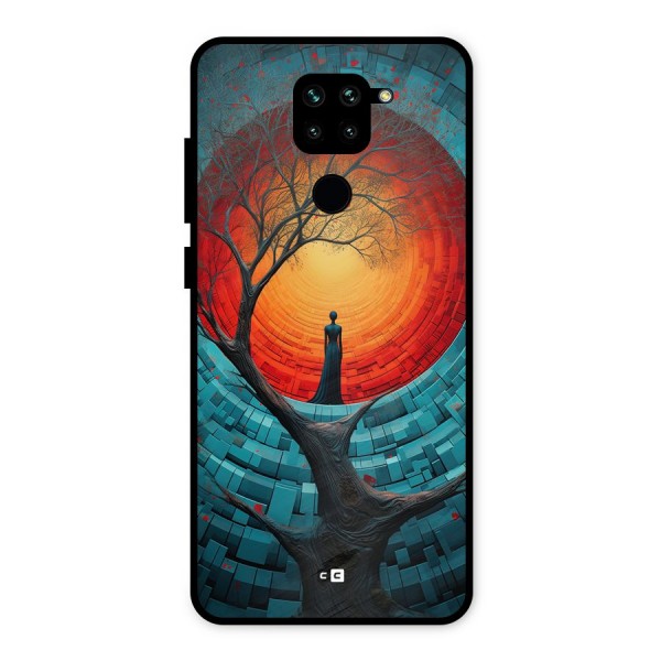 Life Tree Metal Back Case for Redmi Note 9