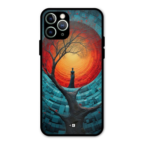 Life Tree Metal Back Case for iPhone 11 Pro Max