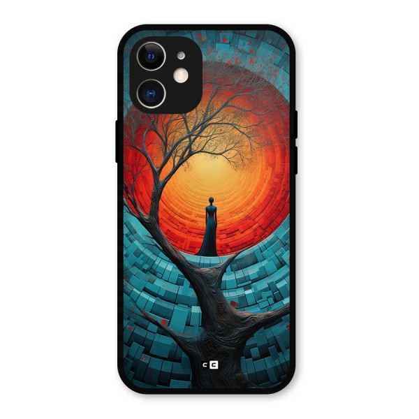 Life Tree Metal Back Case for iPhone 12