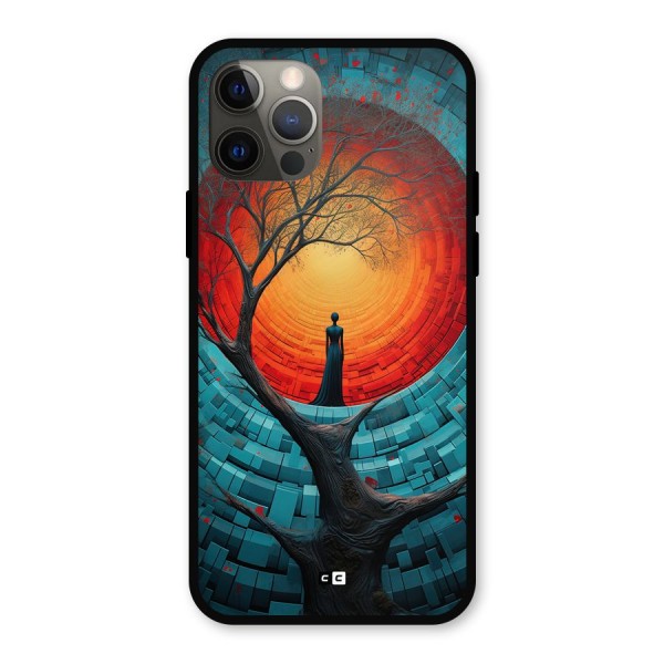 Life Tree Metal Back Case for iPhone 12 Pro