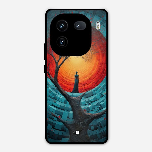 Life Tree Metal Back Case for iQOO 12