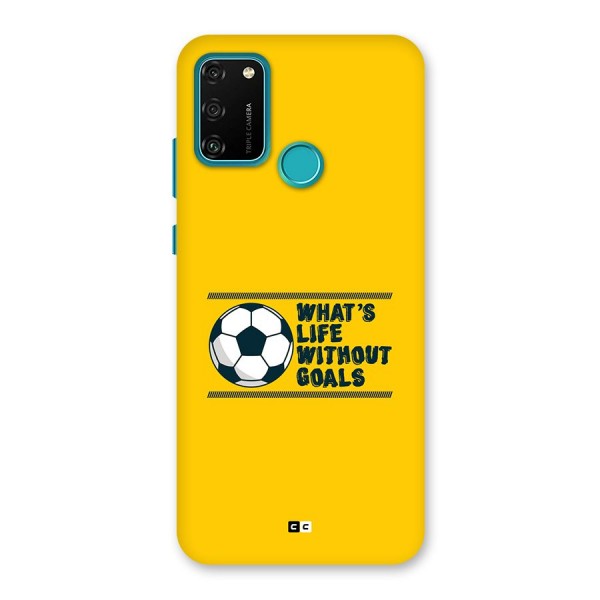 Life Without Goals Back Case for Honor 9A