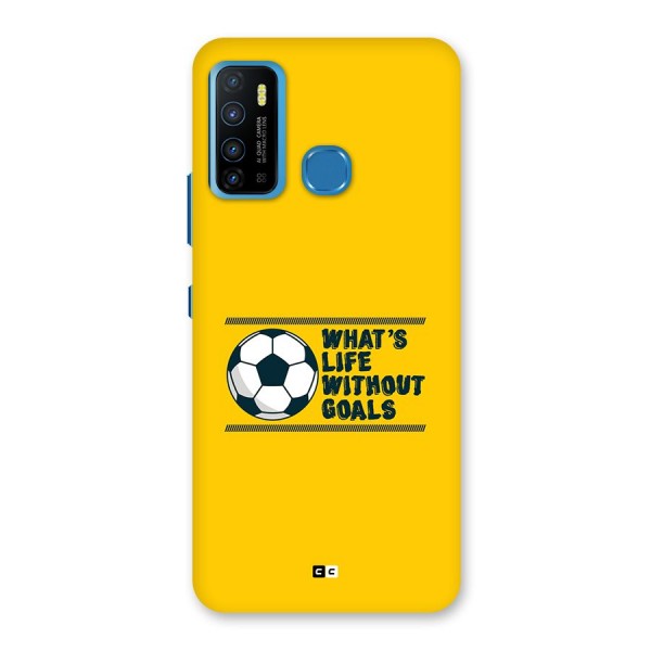 Life Without Goals Back Case for Infinix Hot 9