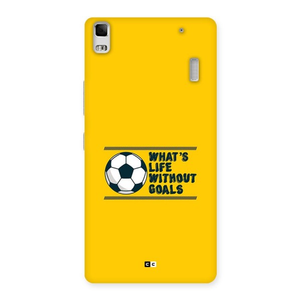 Life Without Goals Back Case for Lenovo K3 Note