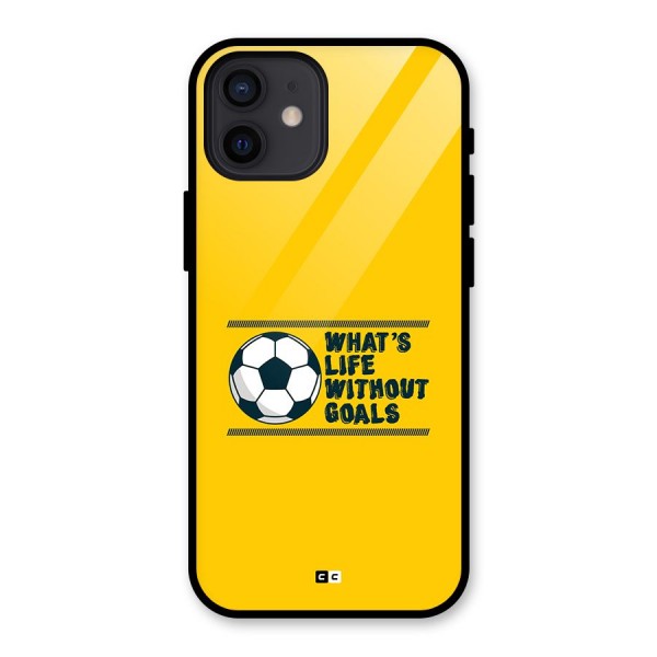 Life Without Goals Back Case for iPhone 12