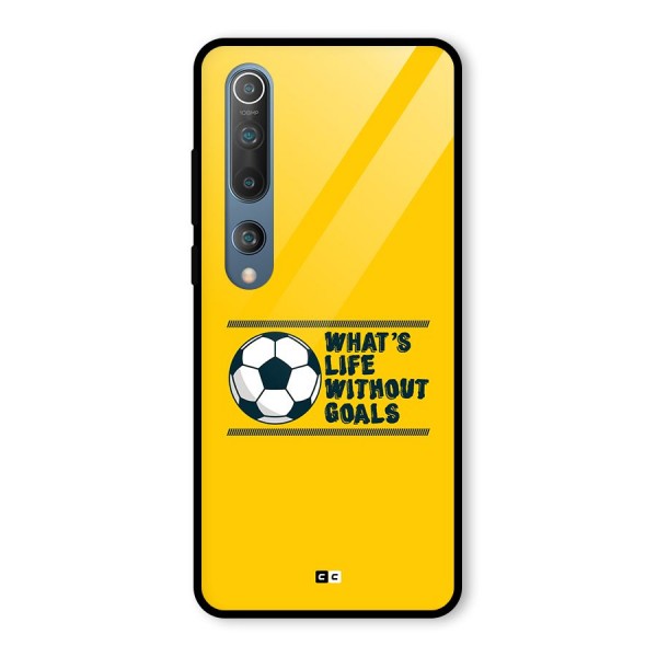 Life Without Goals Glass Back Case for Mi 10