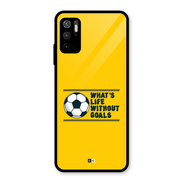 Life Without Goals Metal Back Case for Redmi Note 10T 5G