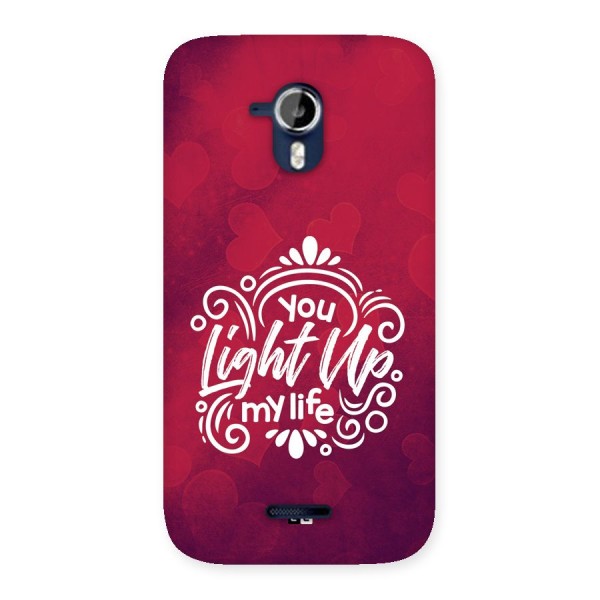 Light Up My Life Back Case for Canvas Magnus A117