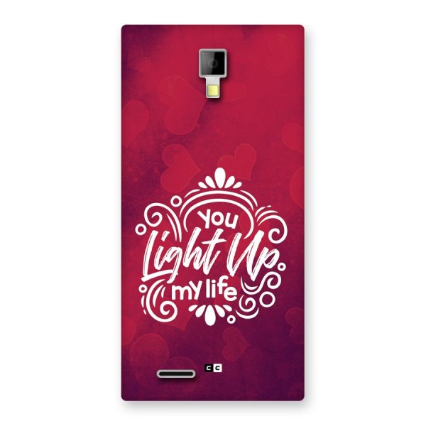 Light Up My Life Back Case for Canvas Xpress A99