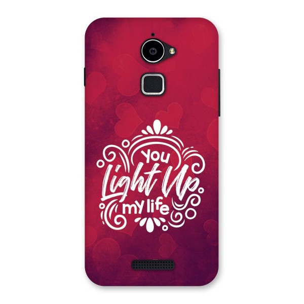 Light Up My Life Back Case for Coolpad Note 3 Lite