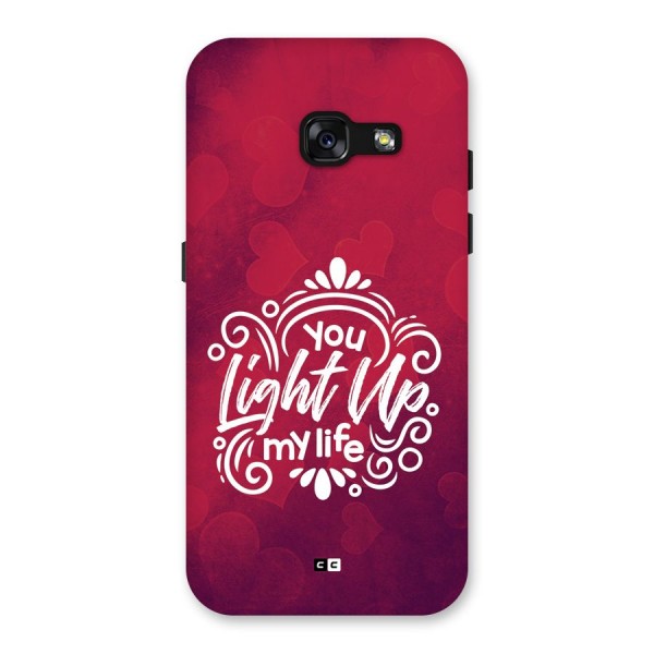 Light Up My Life Back Case for Galaxy A3 (2017)