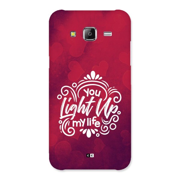Light Up My Life Back Case for Galaxy J5