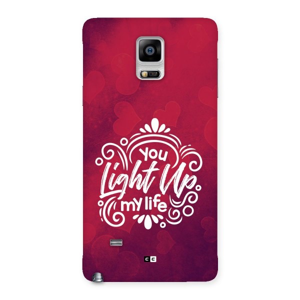 Light Up My Life Back Case for Galaxy Note 4