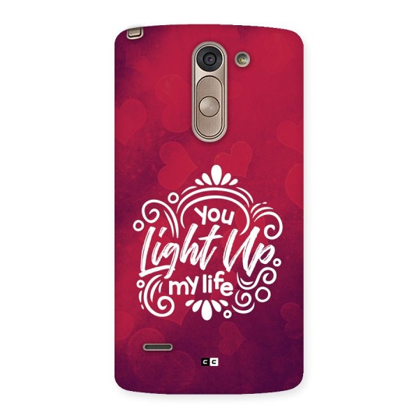Light Up My Life Back Case for LG G3 Stylus