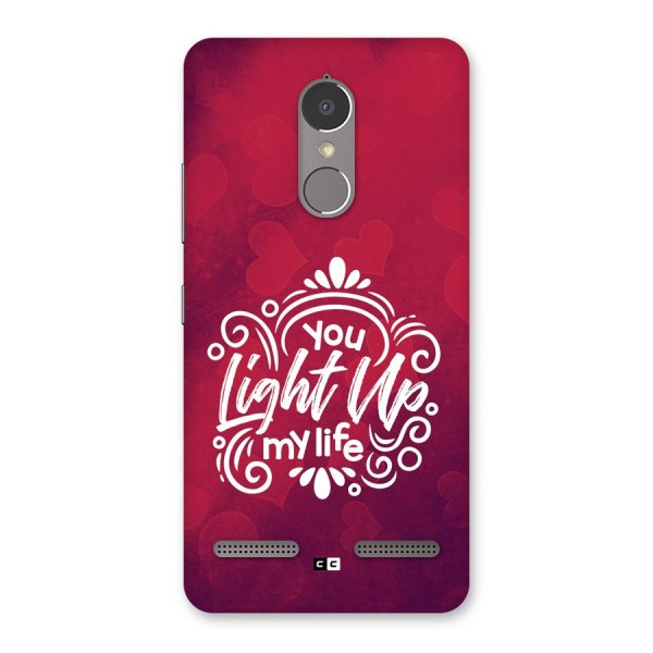 Light Up My Life Back Case for Lenovo K6