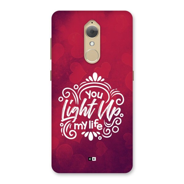 Light Up My Life Back Case for Lenovo K8