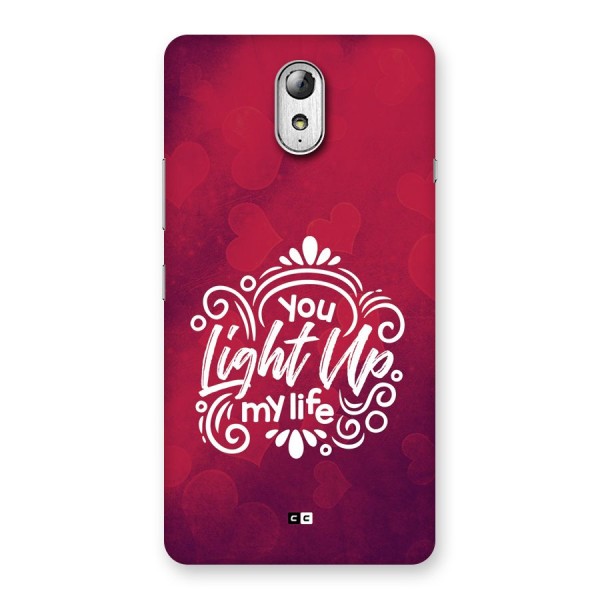 Light Up My Life Back Case for Lenovo Vibe P1M