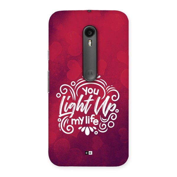 Light Up My Life Back Case for Moto G3