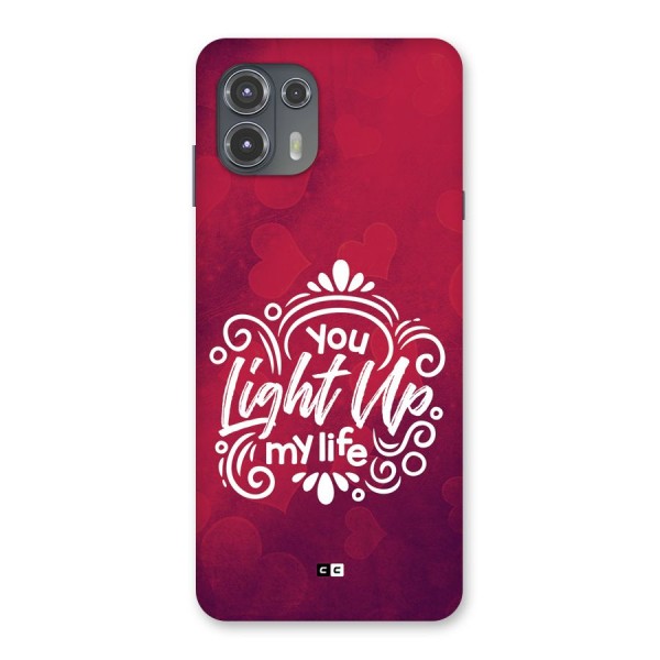 Light Up My Life Back Case for Motorola Edge 20 Fusion