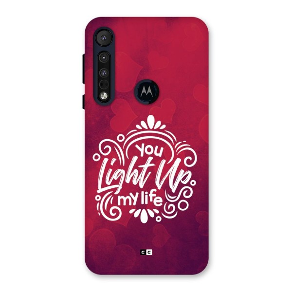 Light Up My Life Back Case for Motorola One Macro