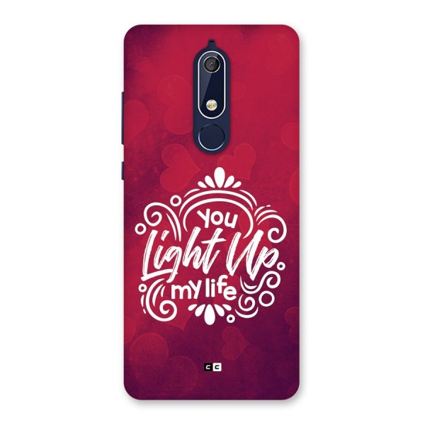 Light Up My Life Back Case for Nokia 5.1