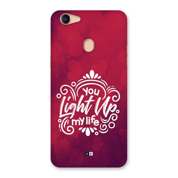 Light Up My Life Back Case for Oppo F5 Youth