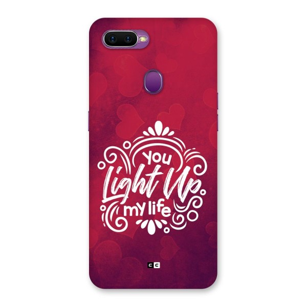 Light Up My Life Back Case for Oppo F9