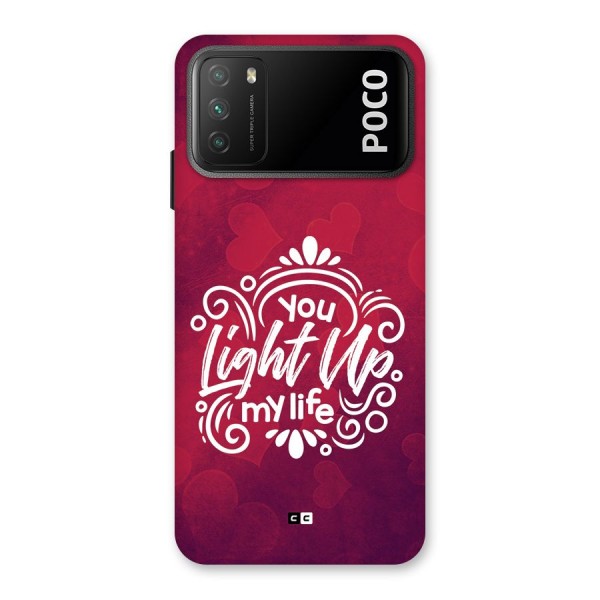 Light Up My Life Back Case for Poco M3