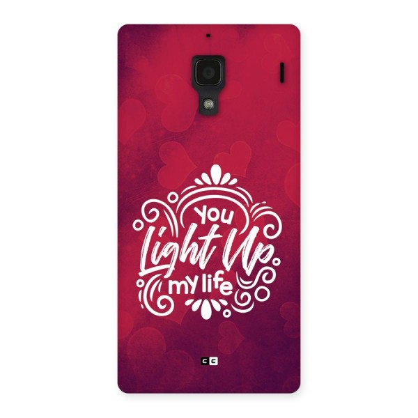 Light Up My Life Back Case for Redmi 1s
