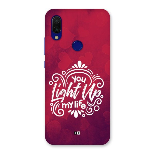 Light Up My Life Back Case for Redmi 7