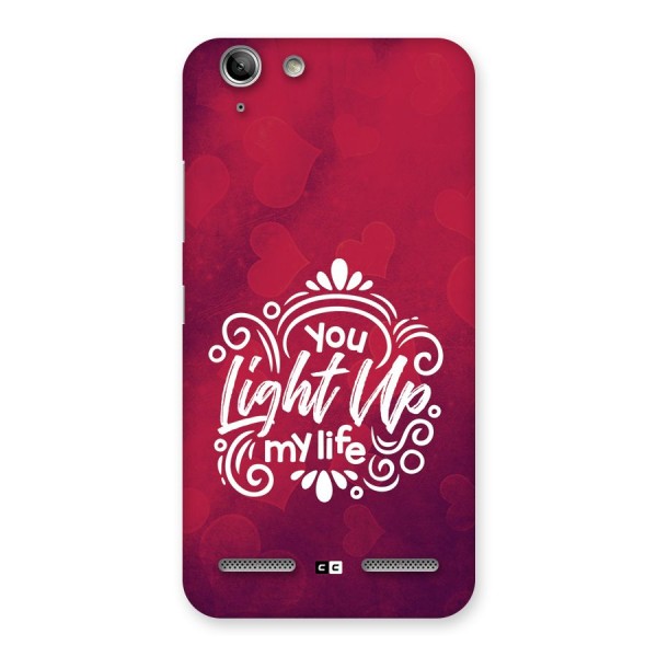 Light Up My Life Back Case for Vibe K5 Plus