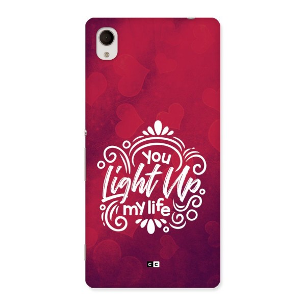 Light Up My Life Back Case for Xperia M4