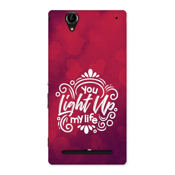 Light Up My Life Back Case for Xperia T2