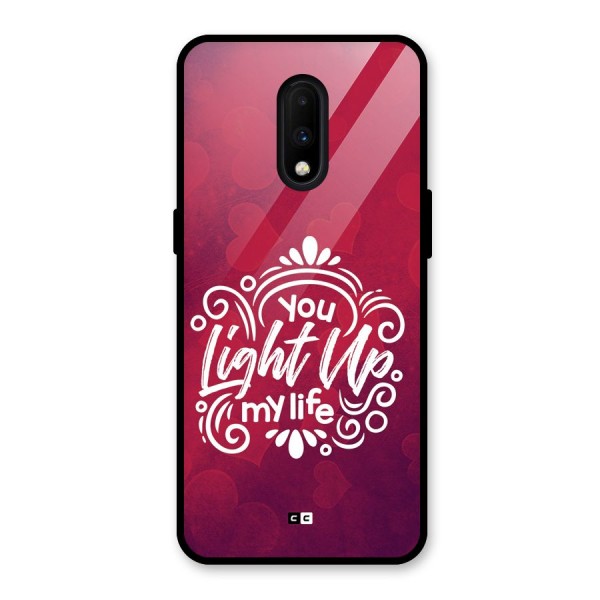 Light Up My Life Glass Back Case for OnePlus 7
