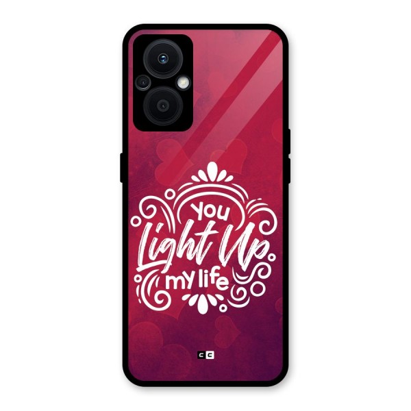 Light Up My Life Glass Back Case for Oppo F21s Pro 5G