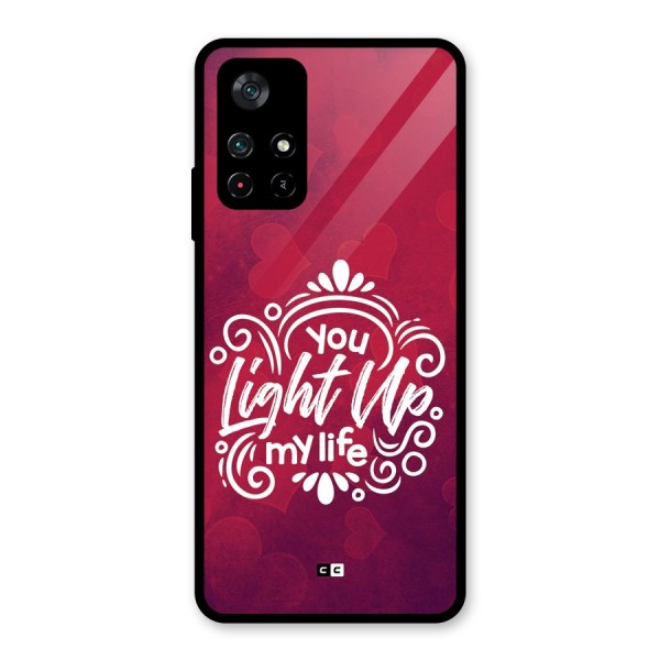 Light Up My Life Glass Back Case for Poco M4 Pro 5G