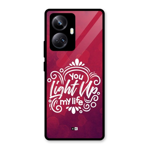 Light Up My Life Glass Back Case for Realme 10 Pro Plus