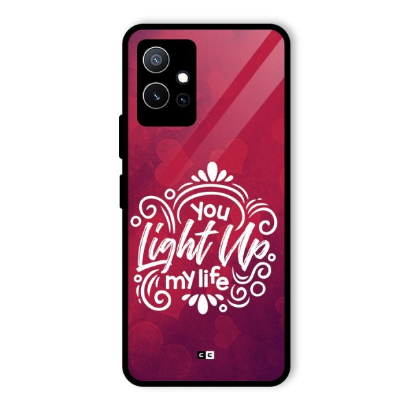 Light Up My Life Glass Back Case for Vivo iQOO Z6