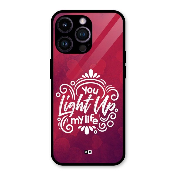 Light Up My Life Glass Back Case for iPhone 14 Pro Max