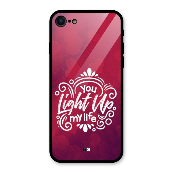 Light Up My Life Glass Back Case for iPhone 7
