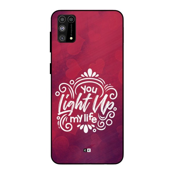 Light Up My Life Metal Back Case for Galaxy F41