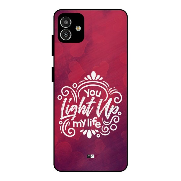 Light Up My Life Metal Back Case for Galaxy M13 5G