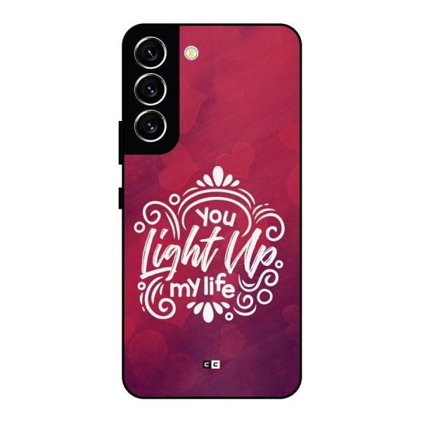 Light Up My Life Metal Back Case for Galaxy S22 5G