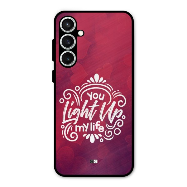 Light Up My Life Metal Back Case for Galaxy S23 FE