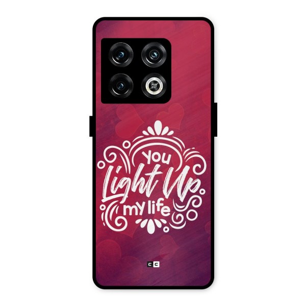 Light Up My Life Metal Back Case for OnePlus 10 Pro 5G
