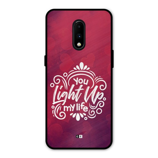 Light Up My Life Metal Back Case for OnePlus 7