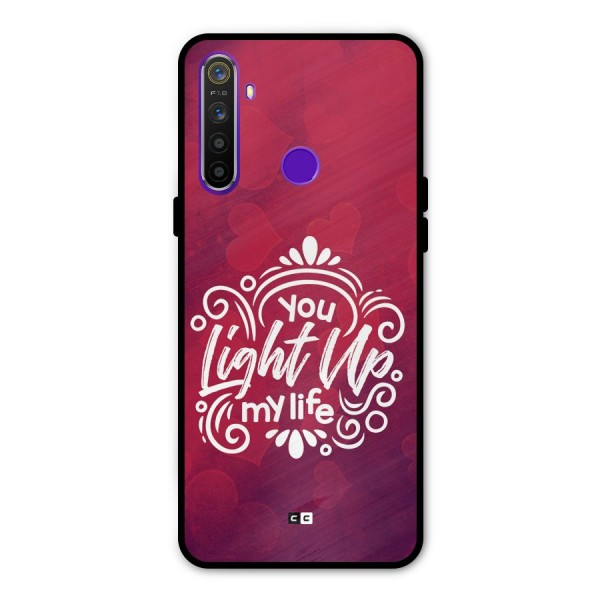 Light Up My Life Metal Back Case for Realme Narzo 10