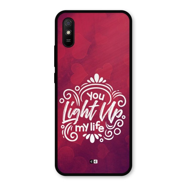 Light Up My Life Metal Back Case for Redmi 9a