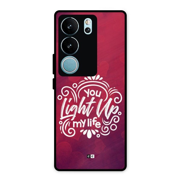 Light Up My Life Metal Back Case for Vivo V29