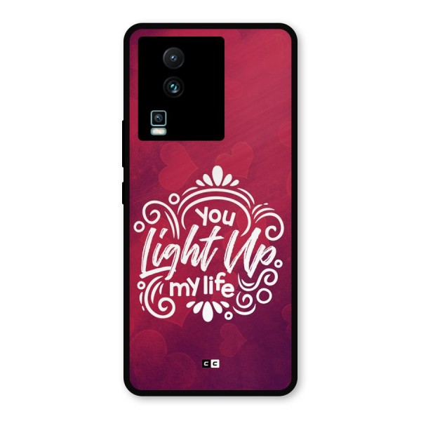 Light Up My Life Metal Back Case for iQOO Neo 7 Pro